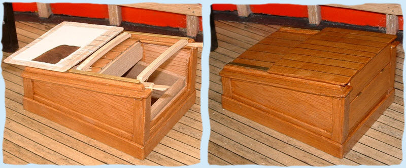 Front hatch construction sequence